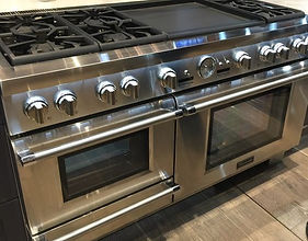 Thermador Gas Range installation.jpg