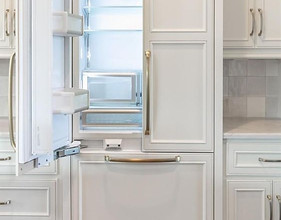 White Cabinet Fridge Installation.jpg